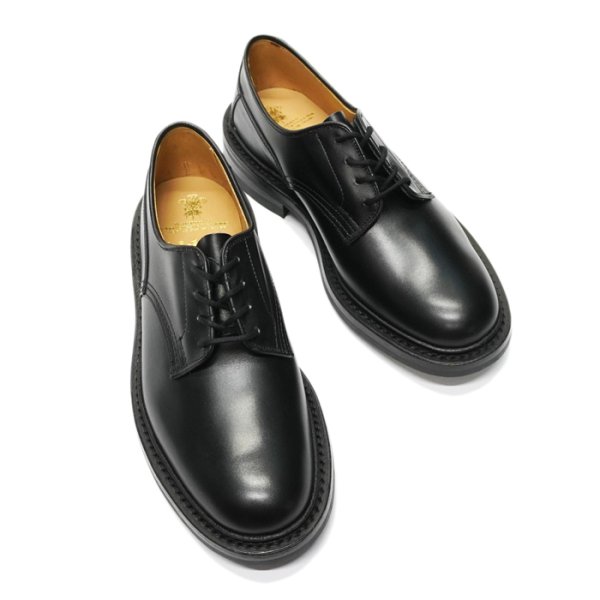 画像3: Tricker's(トリッカーズ)プレーントゥシューズ(Woodstock)ダイナイトソール/Black Box Calf(ブラックボックスカーフ) (3)