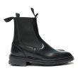 画像1: Tricker's（トリッカーズ）プレーントゥサイドゴアブーツ（リッジウェイソール）/ Black Box Calf（ブラックボックスカーフ） (1)