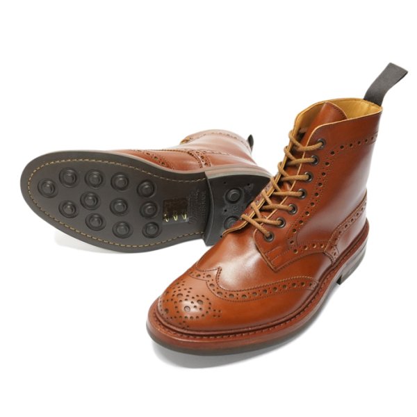画像5: Tricker's(トリッカーズ)カントリーブローグブーツ(ダイナイトソール)/ Marron Antique(マロンアンティーク) (5)