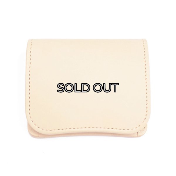 画像1: WILD SWANS（ワイルドスワンズ）PALM-V2（パームV2）コンパクトウォレット"サドルプルアップ"/Natural（ナチュラル） (1)
