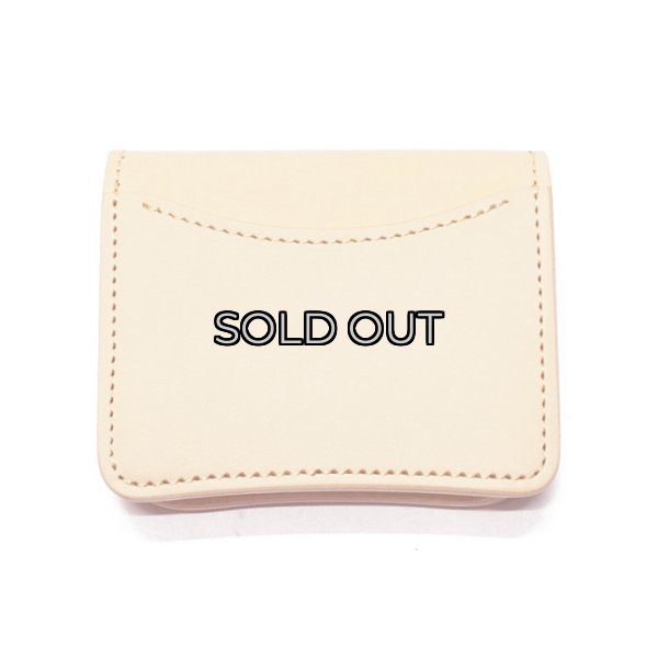 画像2: WILD SWANS（ワイルドスワンズ）PALM-V2（パームV2）コンパクトウォレット"サドルプルアップ"/Natural（ナチュラル） (2)