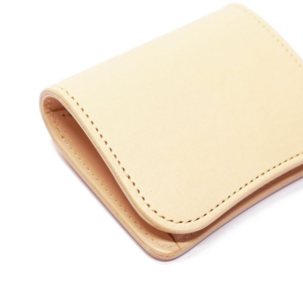 画像3: WILD SWANS(ワイルドスワンズ)PALM-V2(パームV2)コンパクトウォレット"サドルプルアップ"/Natural(ナチュラル) (3)