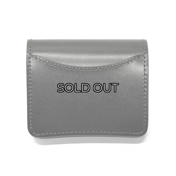 画像2: WILD SWANS（ワイルドスワンズ）PALM-V2（パームV2）コンパクトウォレット"サドルプルアップ"/Black（ブラック） (2)