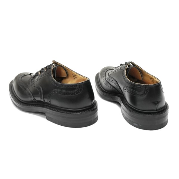 画像5: Tricker's(トリッカーズ)ギリーブローグシューズ(ダイナイトソール)/Black Box Calf(ブラックボックスカーフ) (5)