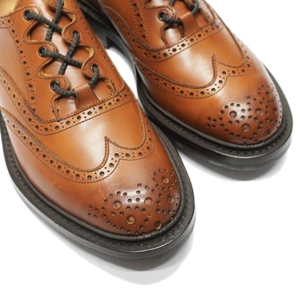 画像6: Tricker's(トリッカーズ)ギリーブローグシューズ(ダイナイトソール)/Beechnut Burnished(ビーチナッツバーニッシュド) (6)