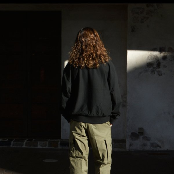 画像9: alvana(アルヴァナ)B.D SWEAT TEE SHIRT(スウェットTシャツ)”空紡”/Black(ブラック) (9)