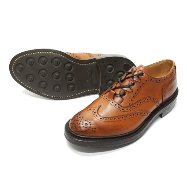 画像3: Tricker's(トリッカーズ)ギリーブローグシューズ(ダイナイトソール)/Beechnut Burnished(ビーチナッツバーニッシュド) (3)