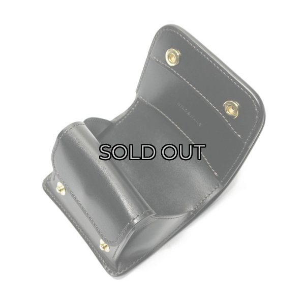 画像8: WILD SWANS(ワイルドスワンズ)CASA(カーサ)コンパクトウォレット/Black(ブラック)"サドルプルアップ" (8)