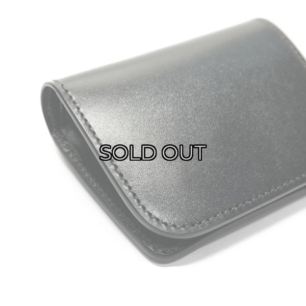 画像3: WILD SWANS(ワイルドスワンズ)CASA(カーサ)コンパクトウォレット/Black(ブラック)"サドルプルアップ" (3)