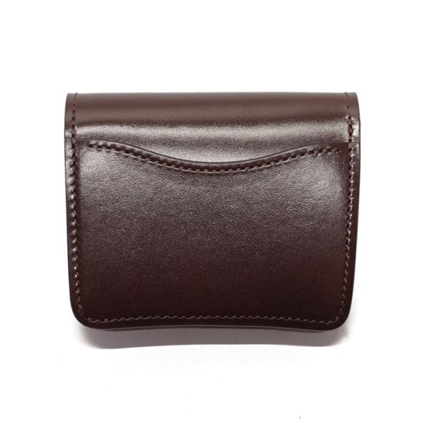 画像2: WILD SWANS(ワイルドスワンズ)CASA(カーサ)コンパクトウォレット/Choco(チョコ)"サドルプルアップ" (2)