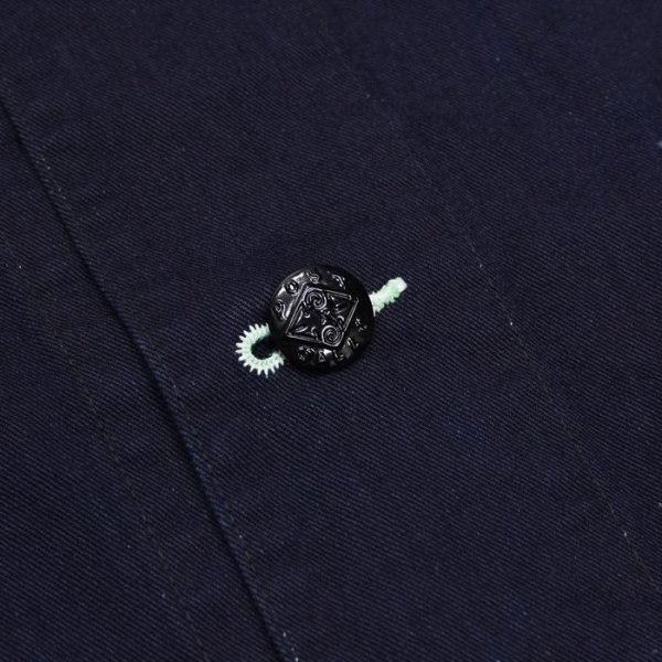 画像9: 【PointUp10%11/10迄】Post O'Alls(ポストオーバーオールズ)No.1 Jacket(No,1ジャケット) "Flat Twill" / Indigo(インディゴ) (9)