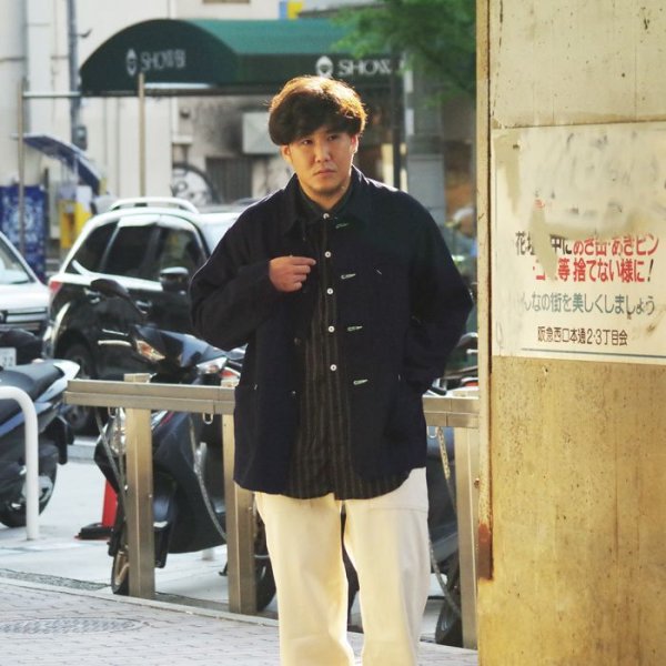 画像10: 【PointUp10%11/10迄】Post O'Alls(ポストオーバーオールズ)No.1 Jacket(No,1ジャケット) "Flat Twill" / Indigo(インディゴ) (10)