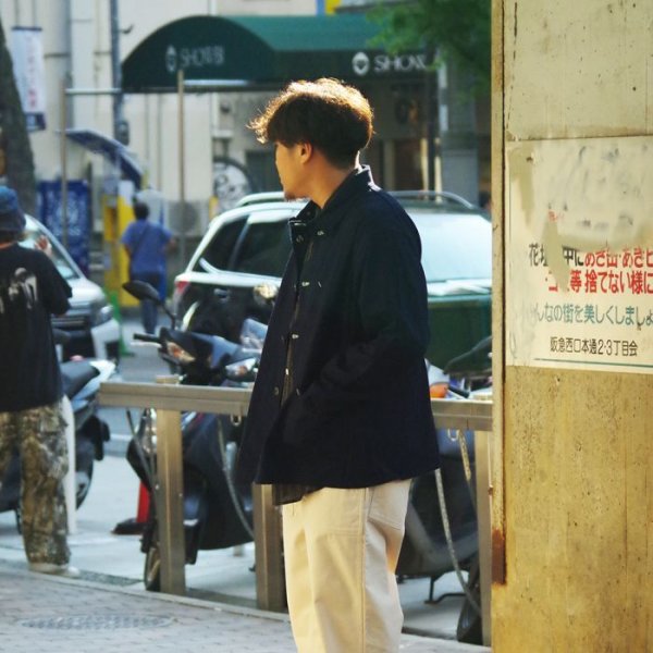画像11: 【PointUp10%11/10迄】Post O'Alls(ポストオーバーオールズ)No.1 Jacket(No,1ジャケット) "Flat Twill" / Indigo(インディゴ) (11)