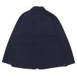 画像2:  Post O'Alls（ポストオーバーオールズ）No.1 Jacket（No,1ジャケット） "Flat Twill" / Indigo（インディゴ） (2)