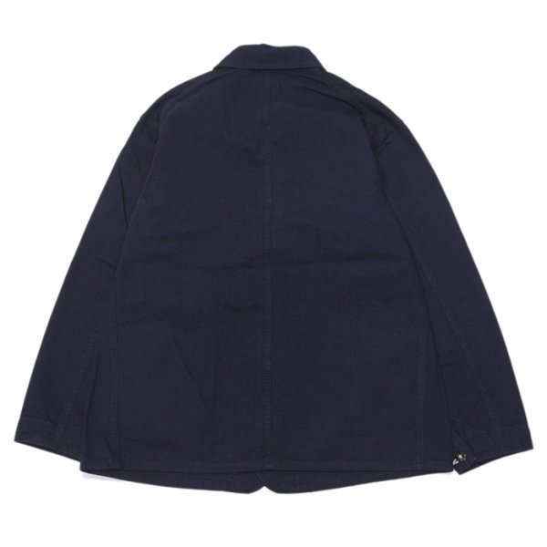 画像2: 【PointUp10%11/10迄】Post O'Alls(ポストオーバーオールズ)No.1 Jacket(No,1ジャケット) "Flat Twill" / Indigo(インディゴ) (2)