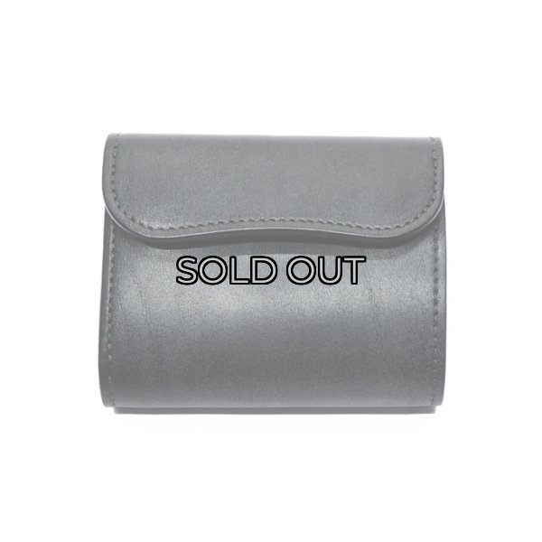 画像1: WILD SWANS（ワイルドスワンズ）ENO（イーノ）ミニ3つ折りウォレット"フルグレインブライドル"/Black（ブラック） (1)