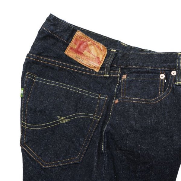 画像4: F.O.B FACTORY(エフオービーファクトリー)"New" SELVEDGE DENIM XX 5P PANTS(セルヴィッチデニム"XX"5Pパンツ)"14.75oz Selvedge Supima"/ Indigo Blue(インディゴブルー)※One Wash【裾上げ無料】 (4)