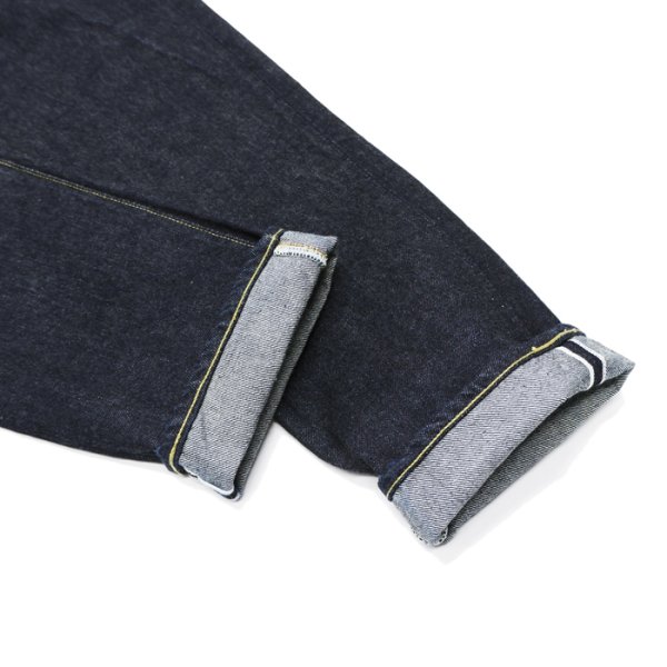 画像7: F.O.B FACTORY(エフオービーファクトリー)"New" SELVEDGE DENIM XX 5P PANTS(セルヴィッチデニム"XX"5Pパンツ)"14.75oz Selvedge Supima"/ Indigo Blue(インディゴブルー)※One Wash【裾上げ無料】 (7)