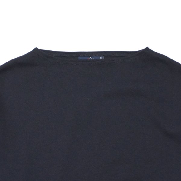 画像3: SAINT JAMES(セントジェームス)OUESSANT LOOSE(ウエッソン・ルーズ)"SOLID" / NAVY(ネイビー) (3)