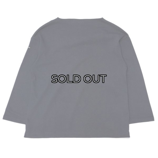 画像2: SAINT JAMES（セントジェームス）OUESSANT LOOSE（ウエッソン・ルーズ）"SOLID" / NAVY（ネイビー） (2)