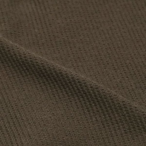 画像6: ＜20%OFF＞blurhms ROOTSTOCK（ブラームスルーツストック）Rough&Smooth Thermal Baseball Tee（ラフ&スムースサーマルベースボールTシャツ）/ Khaki Brown（カーキブラウン） (6)