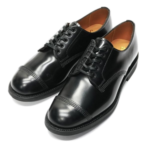 画像2: SANDERS(サンダース)Female Military Derby Shoe(レディース ミリタリーダービーシューズ)Rubber Sole/Black(ブラック) (2)