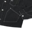画像6:  Post O'Alls（ポストオーバーオールズ）Stoker's Jacket（ストーカージャケット）"Herringbone Denim" / Black（ブラック） (6)