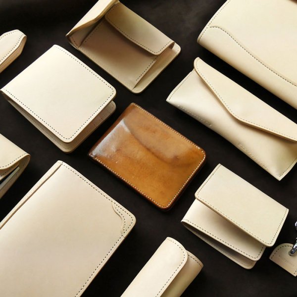 画像10: WILD SWANS（ワイルドスワンズ）WINGS（ウイングス）2つ折りウォレットコインケース無し"サドルプルアップ"/Natural（ナチュラル） (10)