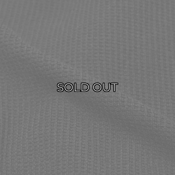 画像6: blurhms ROOTSTOCK（ブラームスルーツストック）Rough&Smooth Thermal Over-Neck L/S（ラフ&スムースサーマルオーバーネックシャツ ロングスリーブ）/ Black（ブラック） (6)