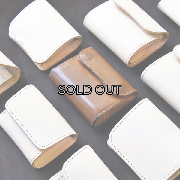 画像6: WILD SWANS（ワイルドスワンズ）GENERAL（ジェネラル）カードケース"サドルプルアップ"/Natural（ナチュラル） (6)