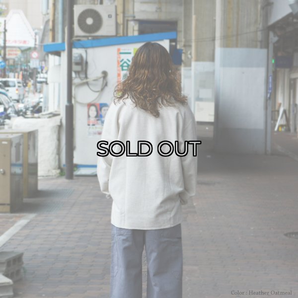 画像9: blurhms ROOTSTOCK（ブラームスルーツストック）Rough&Smooth Thermal Over-Neck L/S（ラフ&スムースサーマルオーバーネックシャツ ロングスリーブ）/ Black（ブラック） (9)