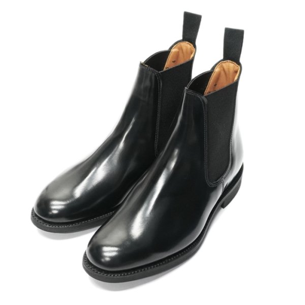 画像2: SANDERS(サンダース)Female Chelsea Boot(レディース チェルシーブーツ)ラバーソール/Black(ブラック) (2)