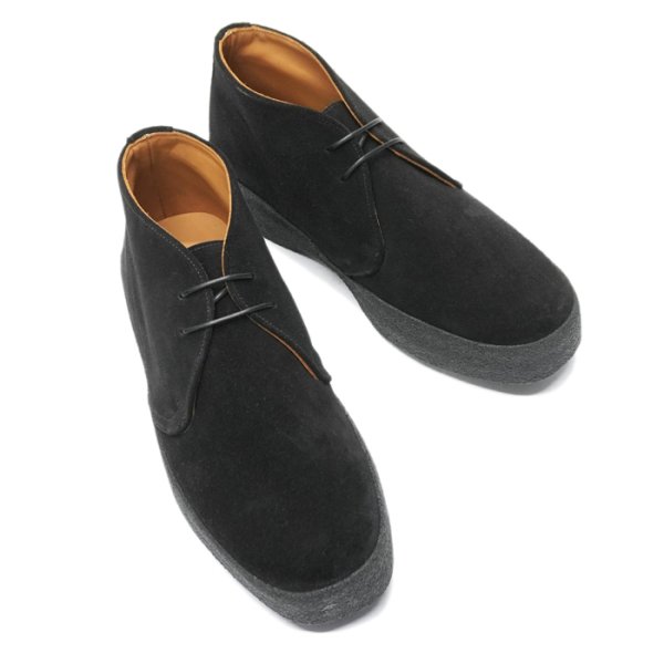 画像3: SANDERS(サンダース)Brit Chukka Boot(ブリットチャッカブーツ)"Suede Leather" / Black Suede(ブラックスエード) (3)