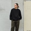画像8: blurhms ROOTSTOCK（ブラームスルーツストック）Rough&Smooth Thermal Pullover（ラフ&スムースサーマルプルオーバー）/ Black（ブラック） (8)