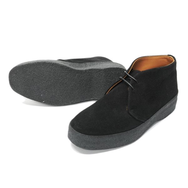 画像4: SANDERS(サンダース)Brit Chukka Boot(ブリットチャッカブーツ)"Suede Leather" / Black Suede(ブラックスエード) (4)