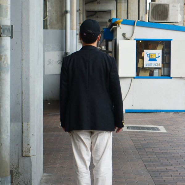 画像13: J.PRESS(J.プレス)4B BLAZER(4Bブレザー)”PEPPIN MERINO SAXONY" / Navy(ネイビー) (13)