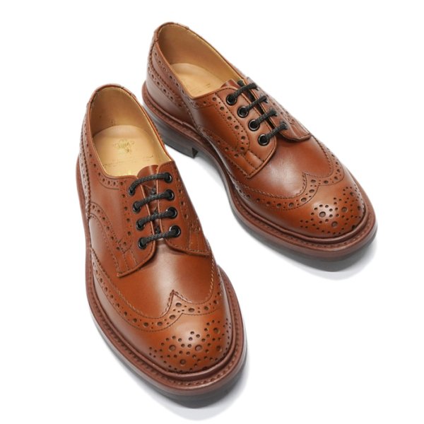 画像4: Tricker's(トリッカーズ)カントリーブローグシューズ(Bourton)ダイナイトソール/Marron Antique(マロンアンティーク) (4)