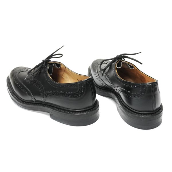 画像7: Tricker's(トリッカーズ)カントリーブローグシューズ(Bourton)ダイナイトソール/Black Box Calf(ブラックボックスカーフ) (7)