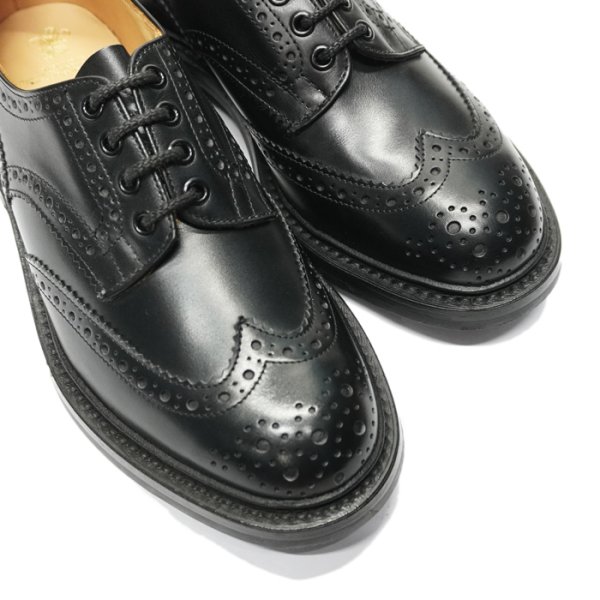 画像5: Tricker's(トリッカーズ)カントリーブローグシューズ(Bourton)ダイナイトソール/Black Box Calf(ブラックボックスカーフ) (5)