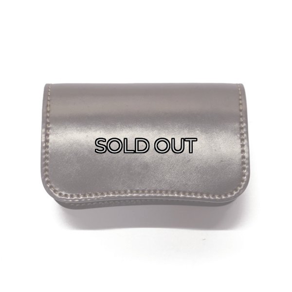 画像1: WILD SWANS（ワイルドスワンズ）GENERAL（ジェネラル）カードケース/#8ダークバーガンディ"シェルコードバン"×チョコ"サドルプルアップ" (1)