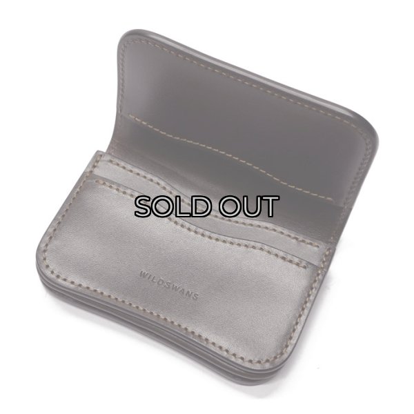 画像3: WILD SWANS（ワイルドスワンズ）GENERAL（ジェネラル）カードケース/#8ダークバーガンディ"シェルコードバン"×チョコ"サドルプルアップ" (3)
