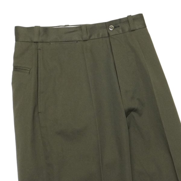 画像3: blurhms ROOTSTOCK(ブラームスルーツストック)2046D Chino Pants(2046Dチノパンツ)/ Khaki Brown(カーキブラウン)【裾上げ無料】 (3)