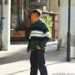 画像9: BARBARIAN（バーバリアン）Heavy Weight Denim Rugby Collar Shirt（ヘビーウェイト デニムラグビーカラーシャツ） ”Bold Mountaineer” / Columbia×Purple×Teal×Black With Dark Denim Collar（コロンビア×パープル×ティール×ブラック+ダークデニムカラー） (9)