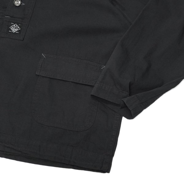 画像5: 【PointUp10%11/10迄】Post O'Alls（ポストオーバーオールズ）NAVY Parka（ネイビーパーカー）"Vintage Twill" / Charcoal（チャコール） (5)