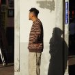 画像8: BARBARIAN（バーバリアン）Heavy Weight Crew Neck Shirt（ヘビーウェイト クルーネックシャツ） "Nine 5crs Stripes Repeat” / Moss×Bottle×Ivory×B,Orange（モスグリーン×ボトルグリーン×トープ×オレンジ） (8)