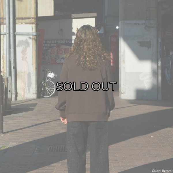 画像10: Yonetomi NEW BASIC（ヨネトミニューベーシック）AMERICAN WOOL&COTTON KNIT CARDIGAN（アメリカンウール＆コットンニットカーディガン）/ Navy（ネイビー） (10)