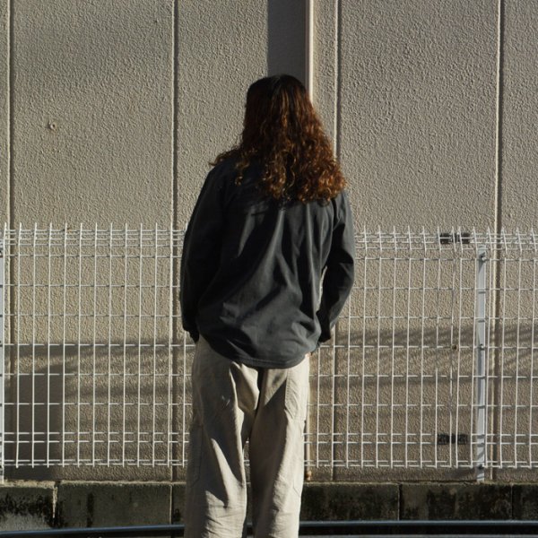 画像7: BARNS OUTFITTERS×BIG MAC(バーンズアウトフィッターズ×ビックマック) L/S T-Shirt(ロングスリーブTシャツ)"Pigment Dye" / White(ホワイト) (7)