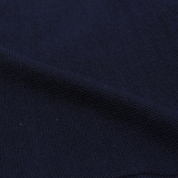 画像7: Yonetomi NEW BASIC(ヨネトミニューベーシック)AMERICAN WOOL&COTTON KNIT CARDIGAN(アメリカンウール&コットンニットカーディガン)/ Navy(ネイビー) (7)