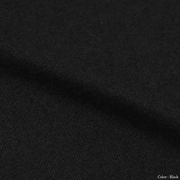 画像9: Yonetomi NEW BASIC(ヨネトミニューベーシック)GARMENT DYED T-SHIRT TURTLE NECK(ガーメントダイドTシャツ・タートルネック)/Black(ブラック)・White(ホワイト) (9)
