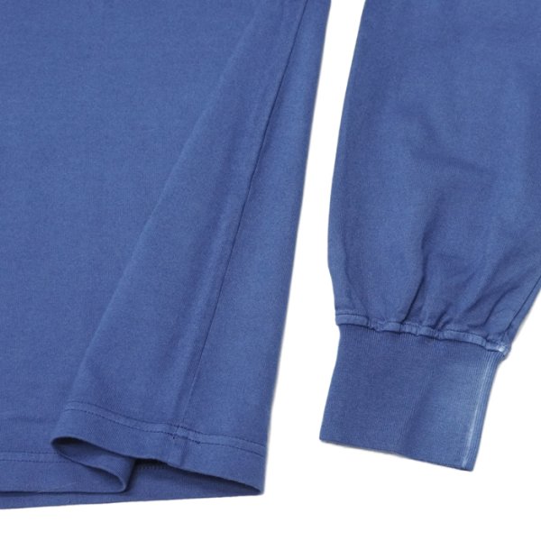 画像7: Yonetomi NEW BASIC(ヨネトミニューベーシック)GARMENT DYED T-SHIRT TURTLE NECK(ガーメントダイドTシャツ・タートルネック)/D,Gray(グレー)・Blue(ブルー) (7)